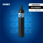 COMBO Arriendo Cilindro Aire Medicinal 6 m³ + Regulador