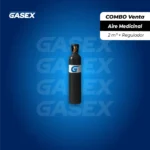 COMBO Venta Cilindro Aire Medicinal 2 m³ + regulador