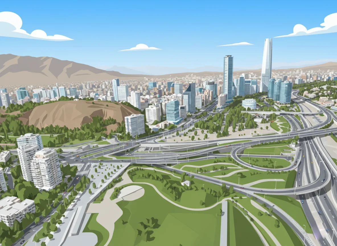 Sin policarbonatos no habrían inaugurado zona 5G de Santiago