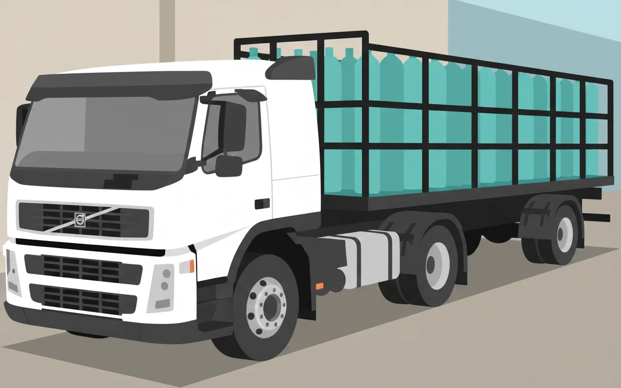 Transporte de cilindros de gases industriales: ¿Sabes cómo realizarlo con seguridad?