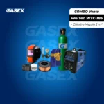 COMBO Venta Soldadora MIG WelTec WTC-185 + Cilindro de Mezcla de 2 m³
