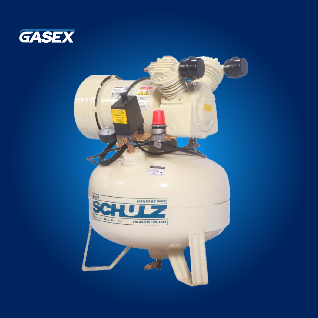 VENTA Compresor Dental Schulz – MSV-6 1HP 30 L 8,3 BAR