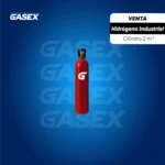 VENTA Cilindro de Hidrógeno Industrial 2 m³