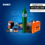 COMBO Venta Soldadora MIG Redbo 250A + Cilindro de Mezcla 6 m³