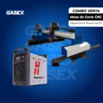 COMBO Venta CNC Kleben SEC3060 + Plasma Hypertherm Powermax125