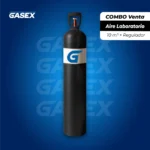 COMBO Venta Cilindro Aire Laboratorio 10 m3 + Regulador