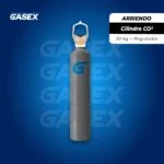 COMBO ARRIENDO Cilindro CO₂ 20 kg + Regulador