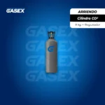 COMBO ARRIENDO Cilindro CO₂ 9kg + Regulador