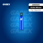 COMBO ARRIENDO Cilindro Oxido Nitroso 7 kg + Regulador